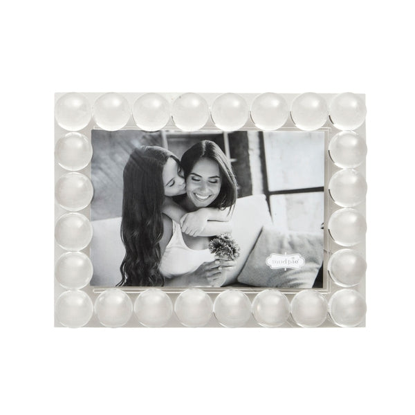 Small Beaded Acrylic Frame