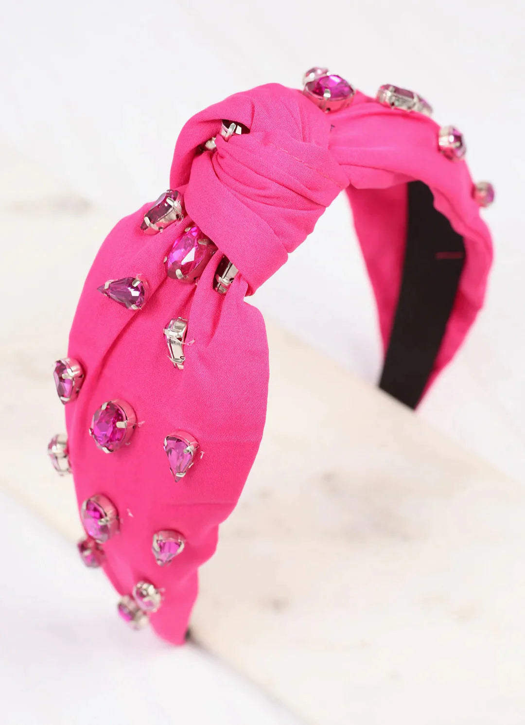 Fuchsia Jeweled Headband