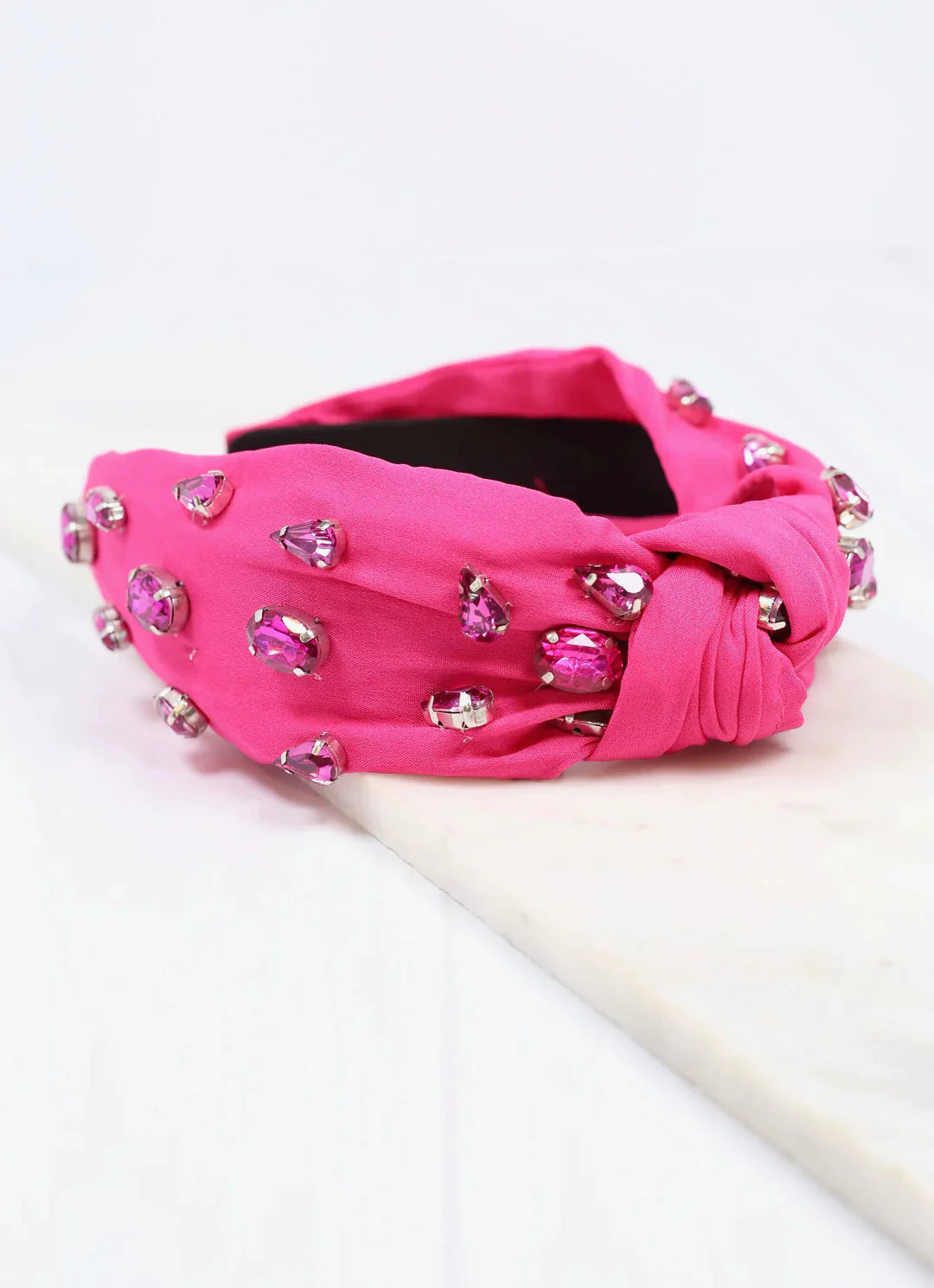 Fuchsia Jeweled Headband