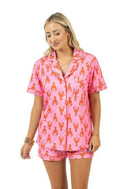 Crawfish Pajama Set