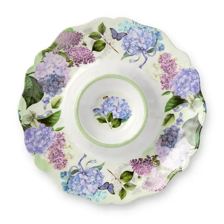 Garden Melamine Path Chip & Dip 14.5in
