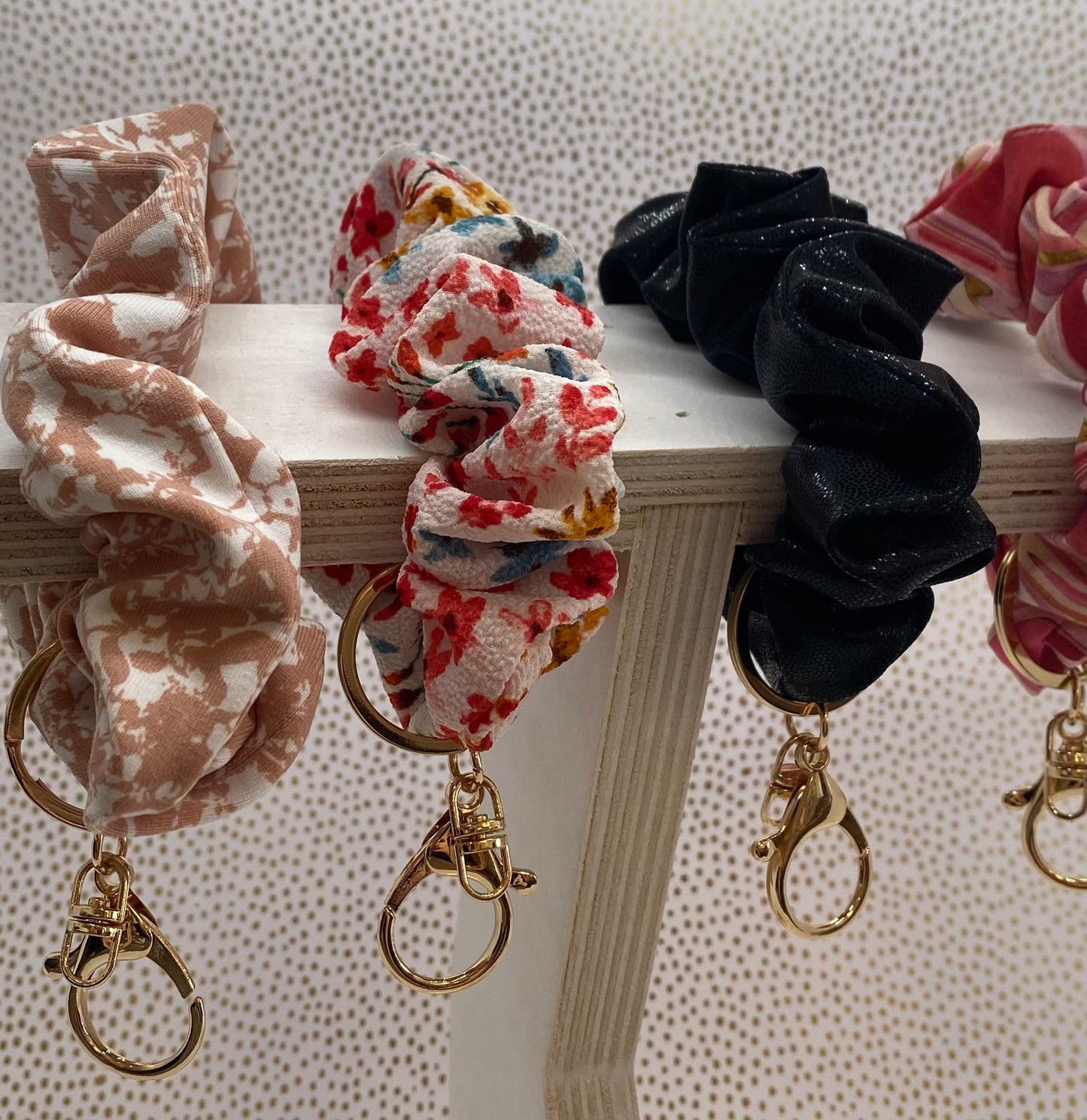 Scrunchie Key Chains