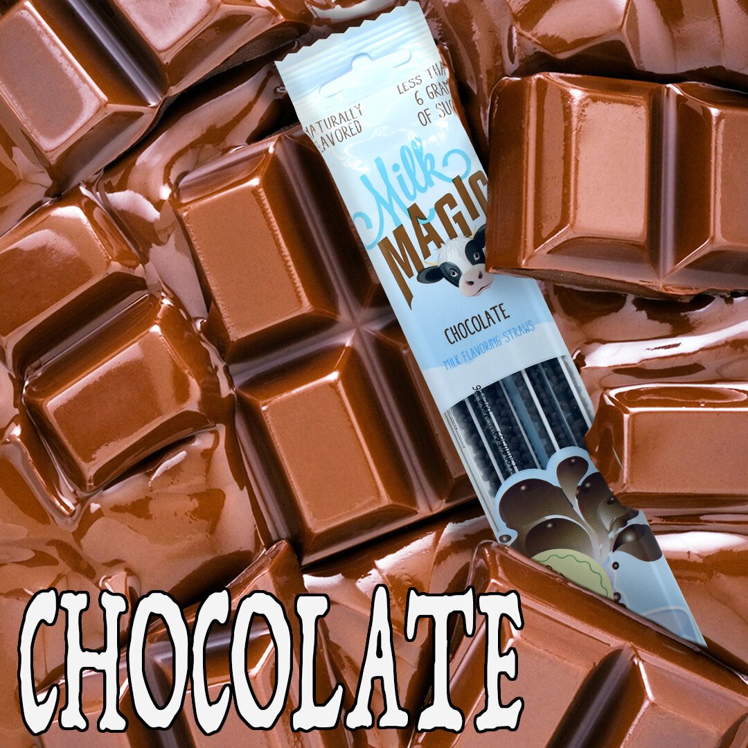 Chocolate Magic Straws