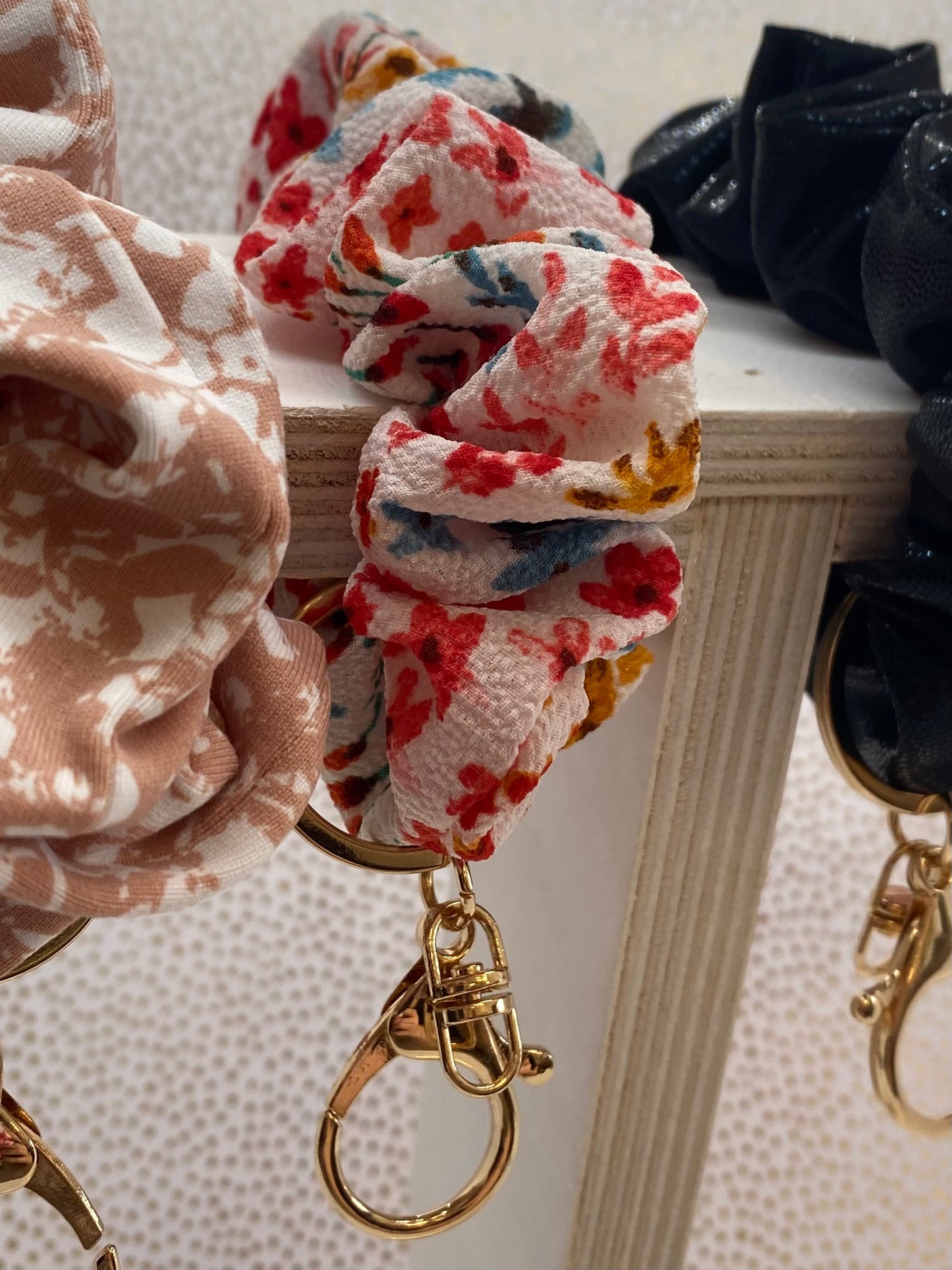 Scrunchie Key Chains