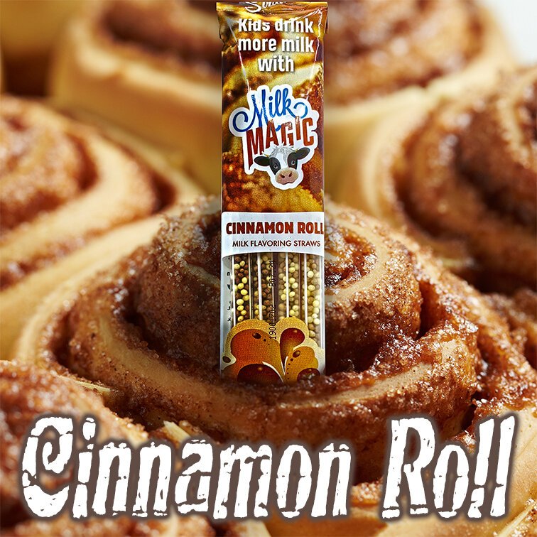 Cinnamon Roll Magic Straws