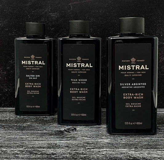 Mistral Men's Extra-Rich Body Wash