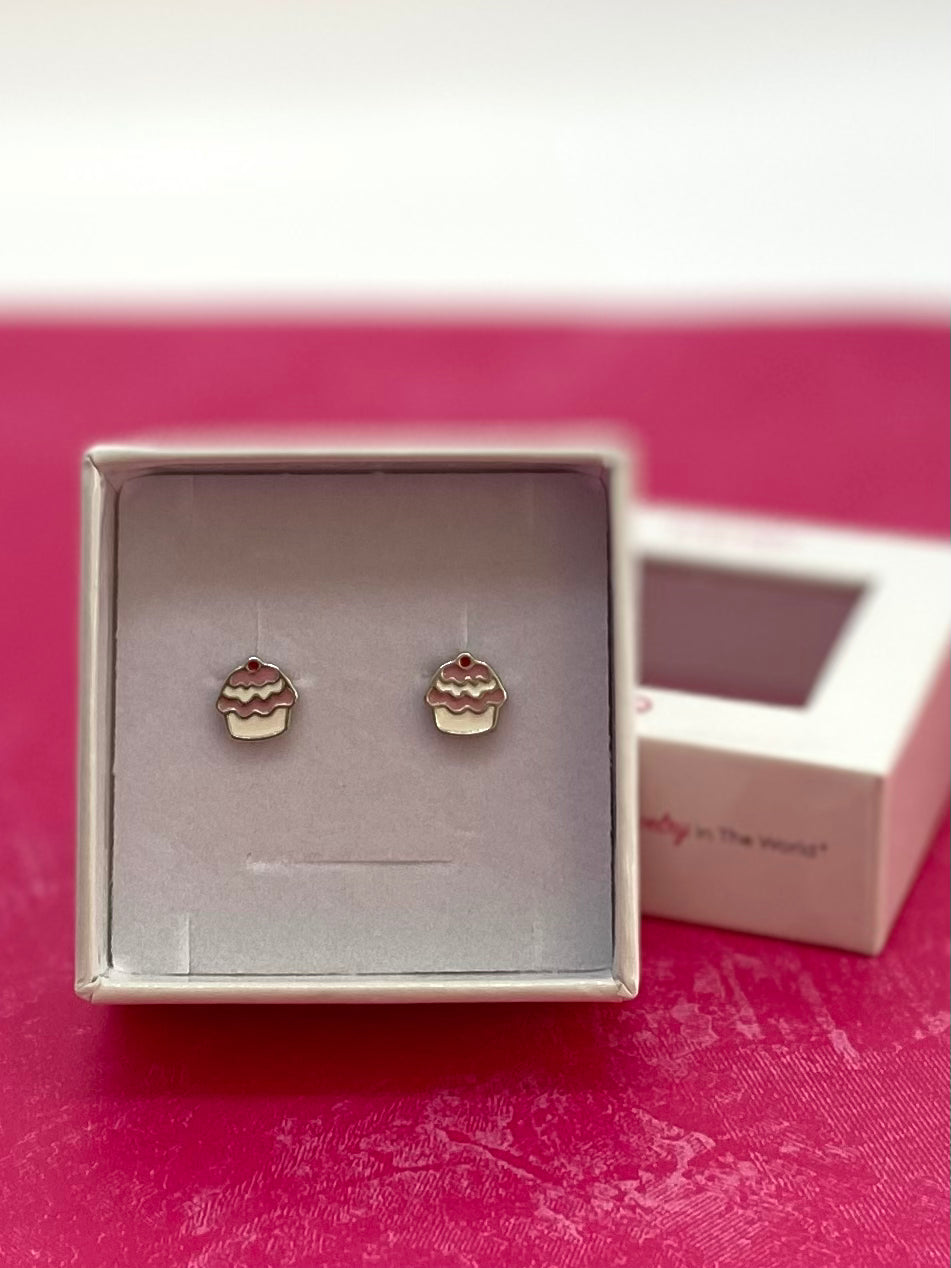 Cupcake Children's Earrings