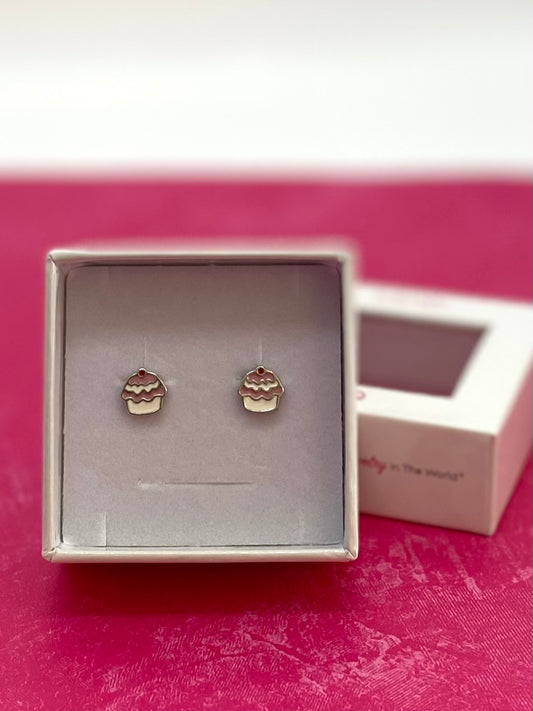Cupcake Children's Earrings