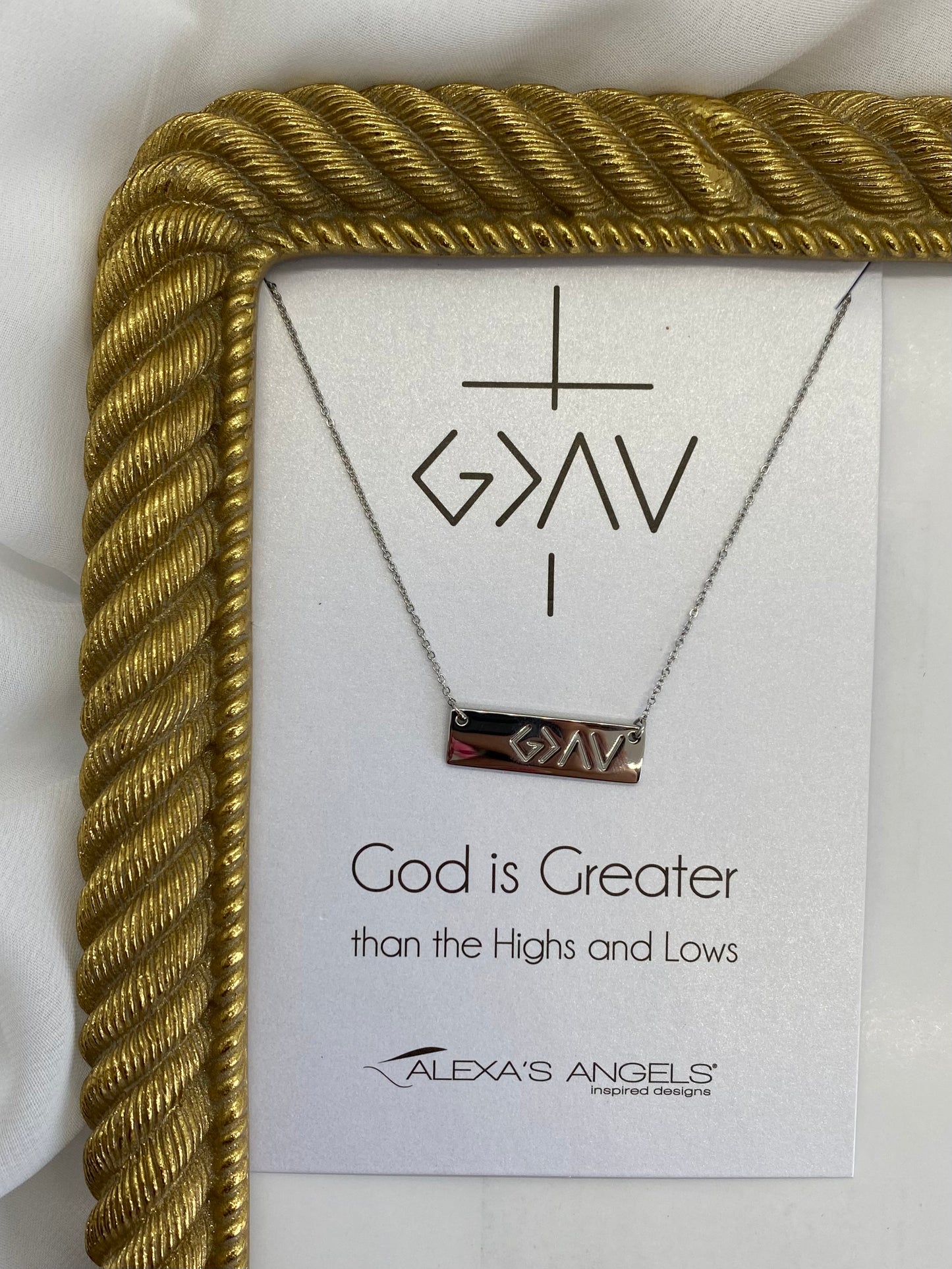 God is Greater Necklace