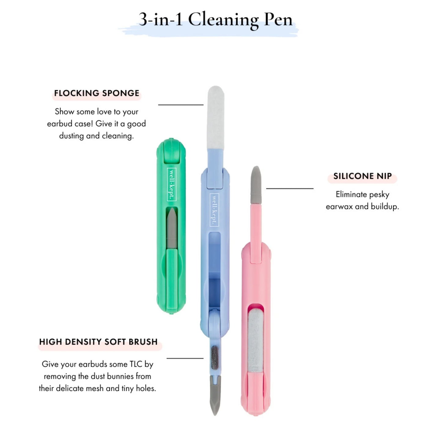 Little Buddies Earbud Detailing Tools