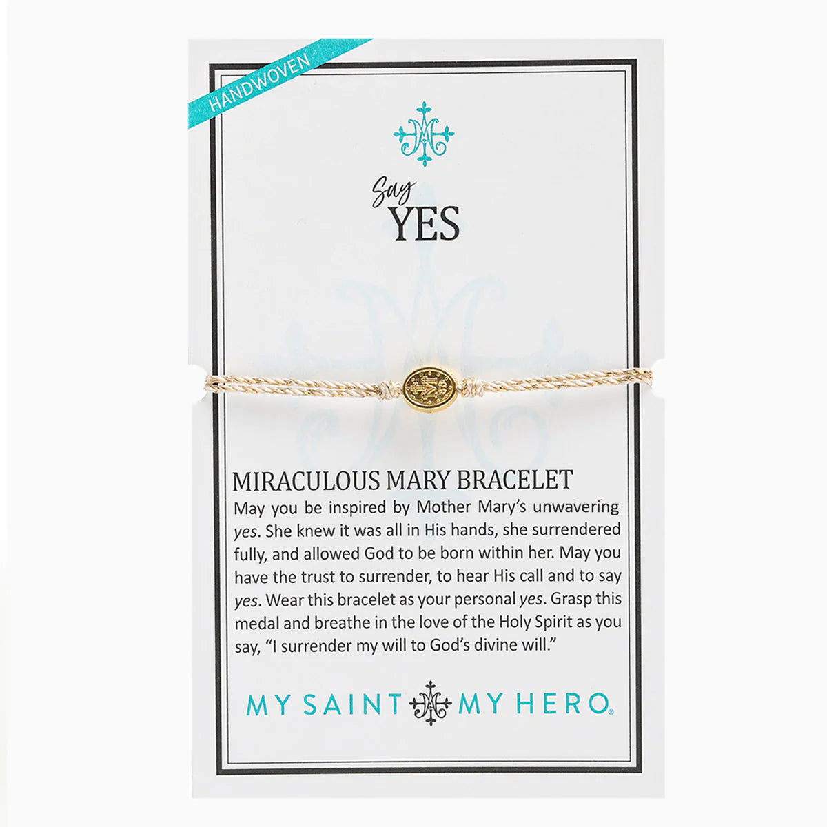 Say Yes Miraculous Mary Bracelet