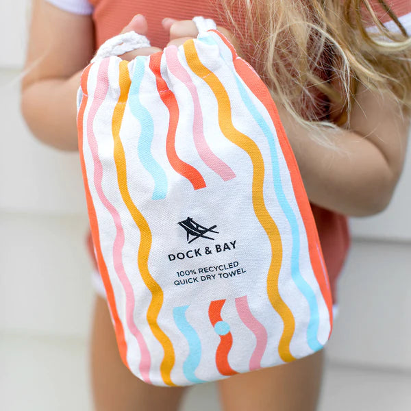 Squiggle Face Quick Dry Towel