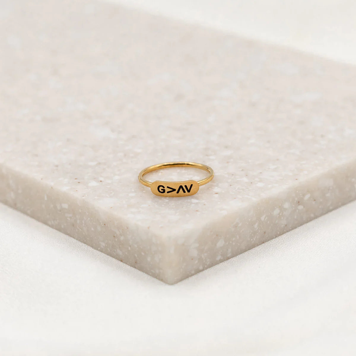 God Is Greater Ring