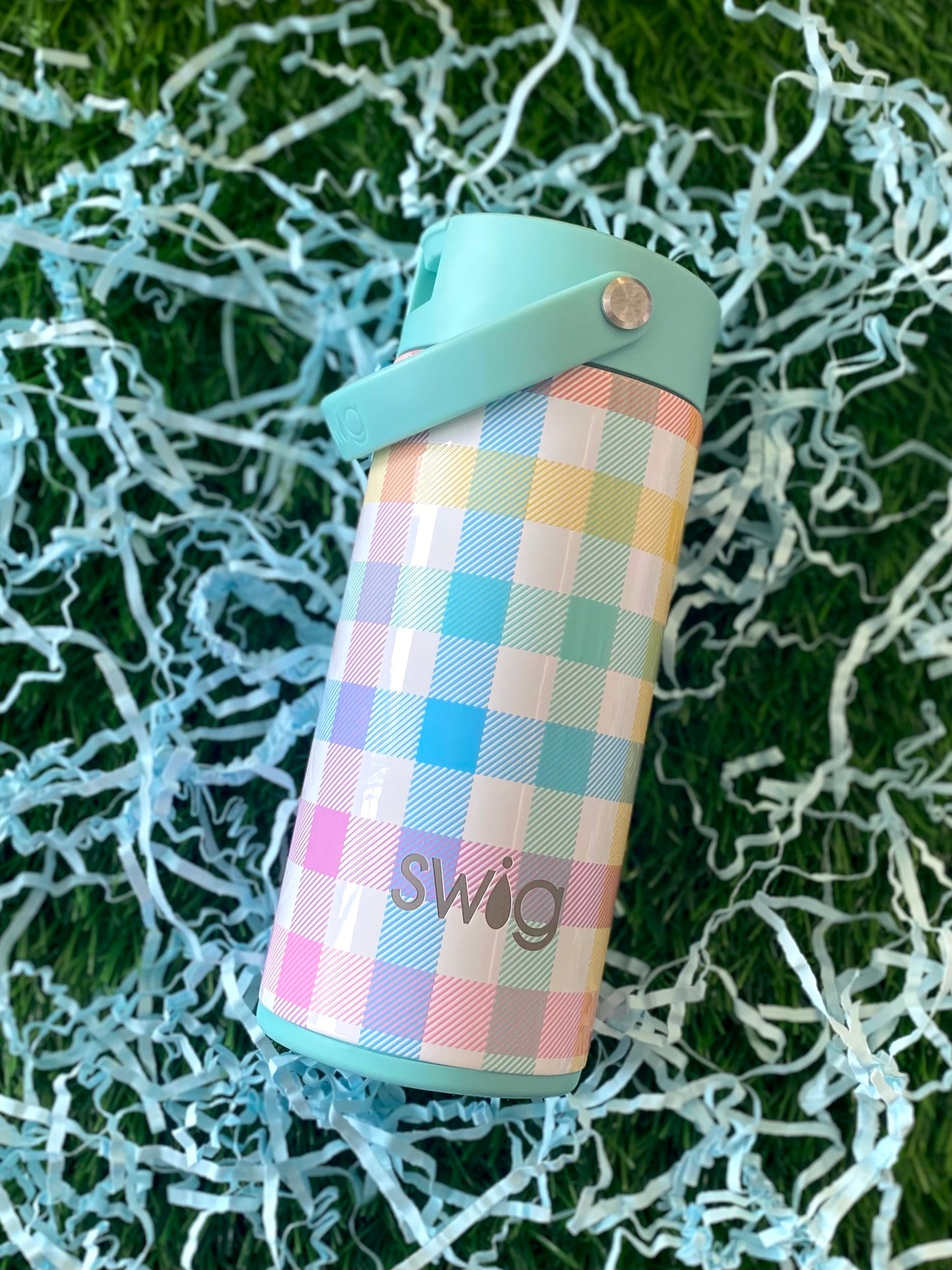 Pretty in Plaid Flip + Slip Tumbler