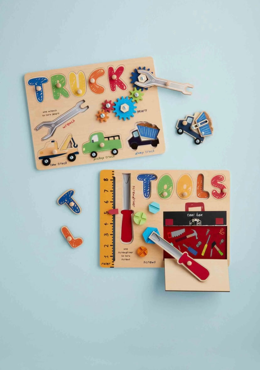 Busy Board Wood Puzzle