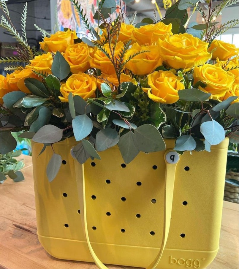 Yellow Large Bogg Bag