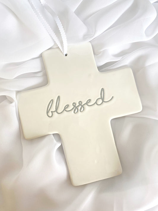 Blessed Ceramic Cross
