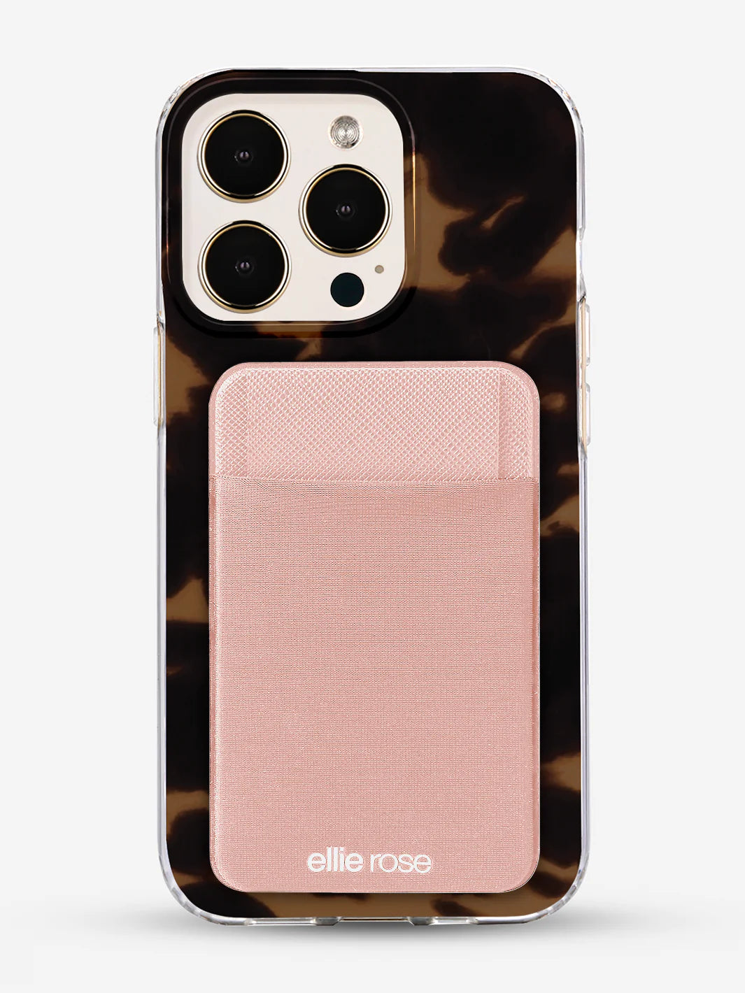 Blush Stick-On Phone Pocket