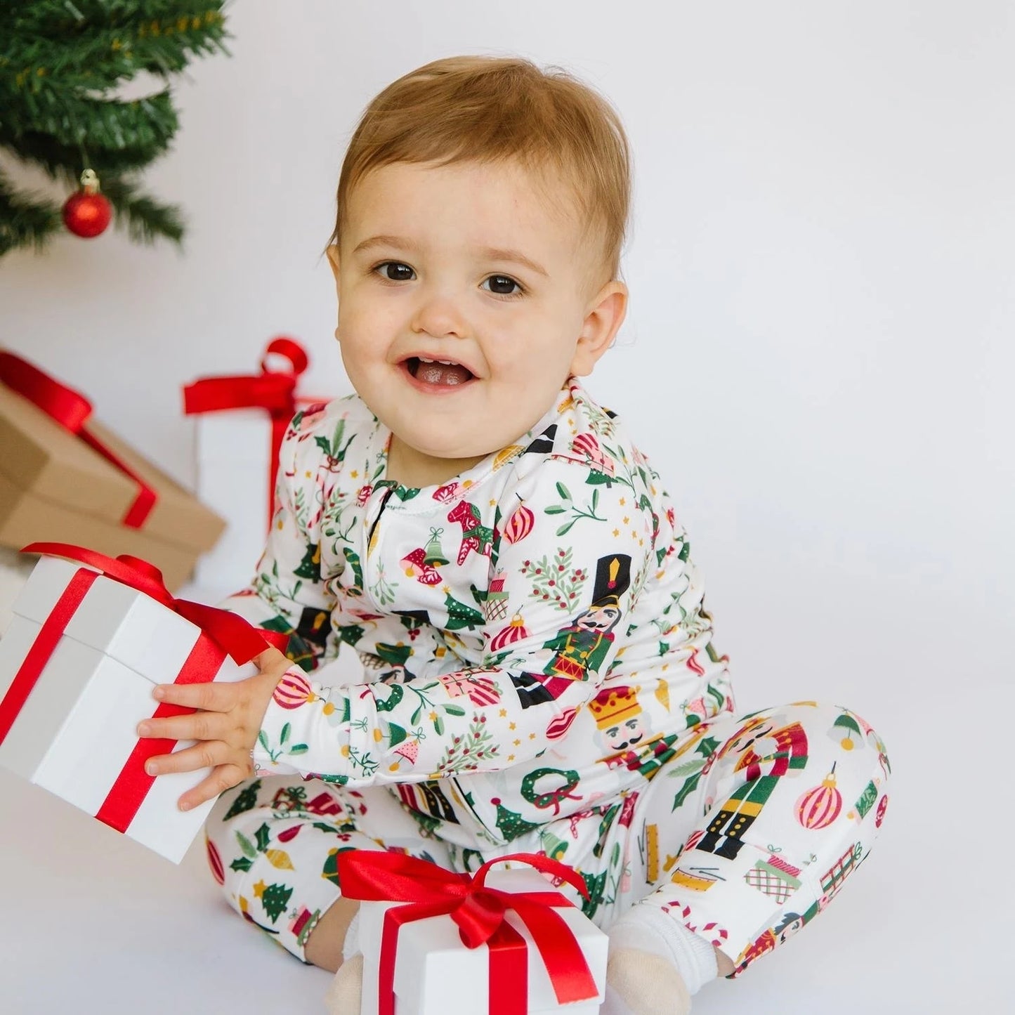 Nutcracker Christmas Baby Pajamas