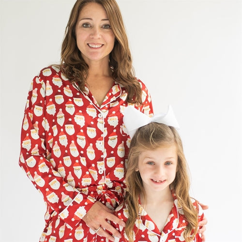 Kids + Adults Holly Jolly Santa Pajama Set