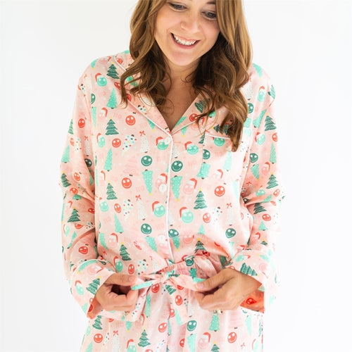 Kids + Adults Happy It's Christmas Pajama Set