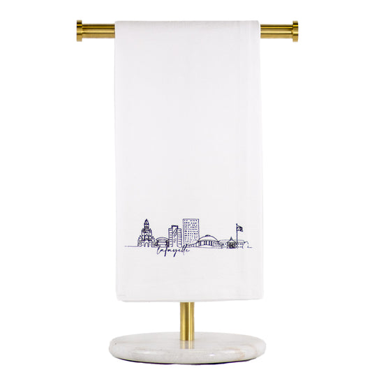 Lafayette Skyline Flour Sack Hand Towel