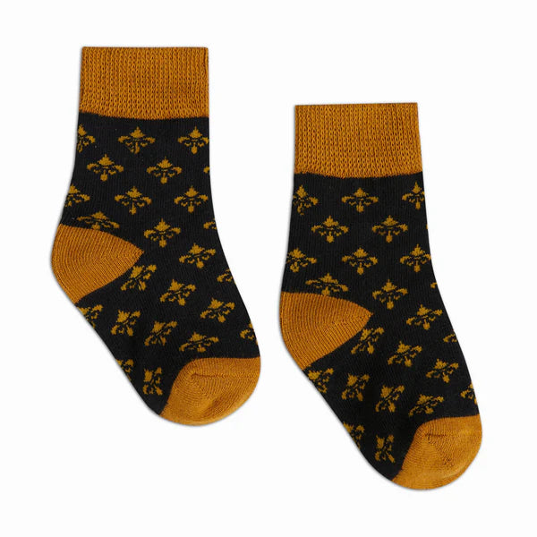 Black & Gold Socks