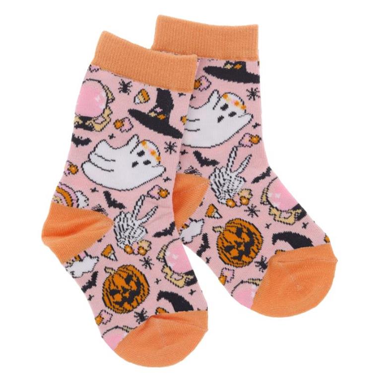 Kids Spooky Season Tall Sock