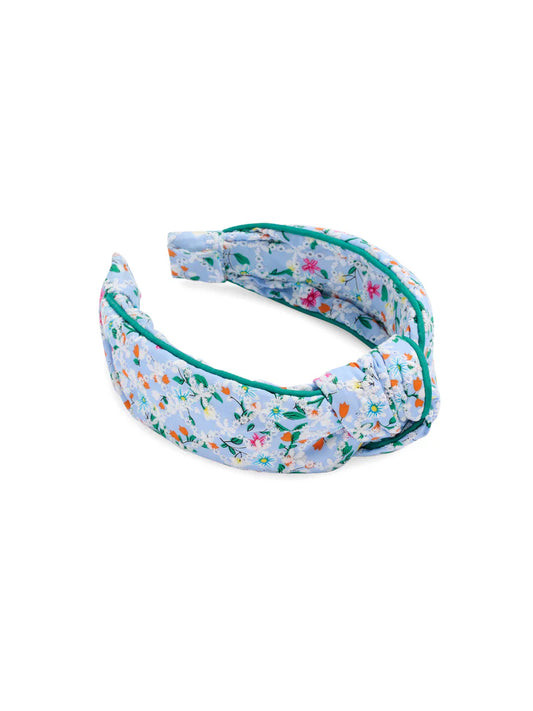 Quilted Floral Headband - 2 Colors