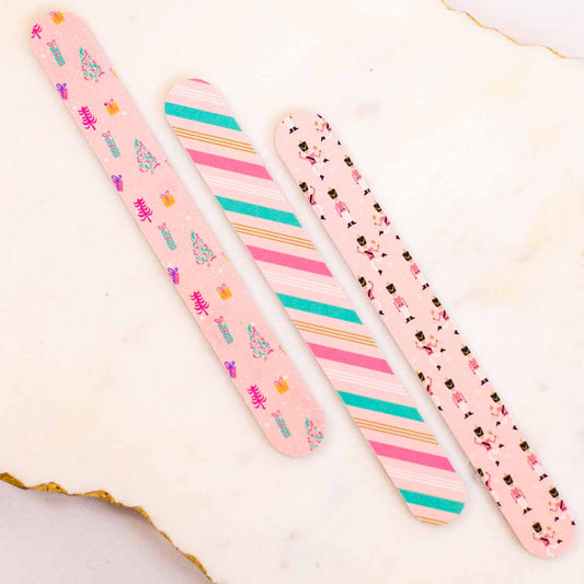 Dreaming of a Pink Christmas Nail Files