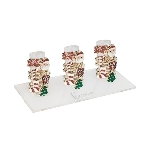 Christmas Charm Rings