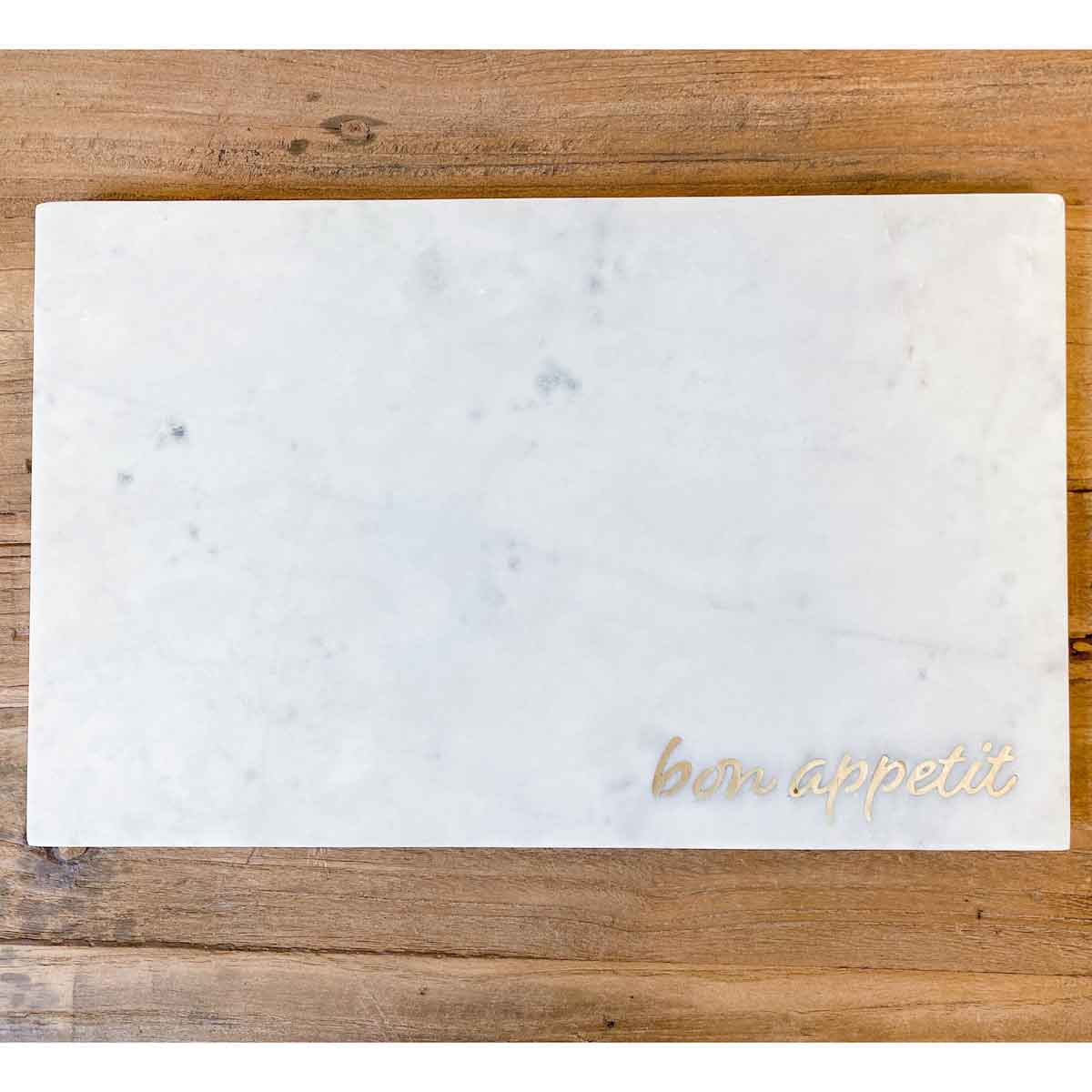 Bon Appetit Marble Serving Board