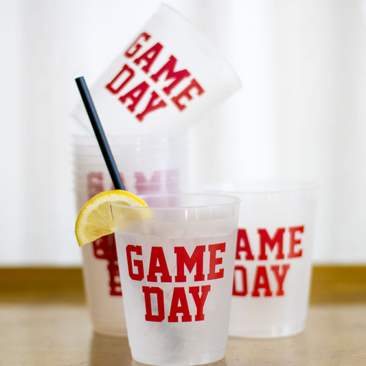 Game Day Party Cups (set of 10)