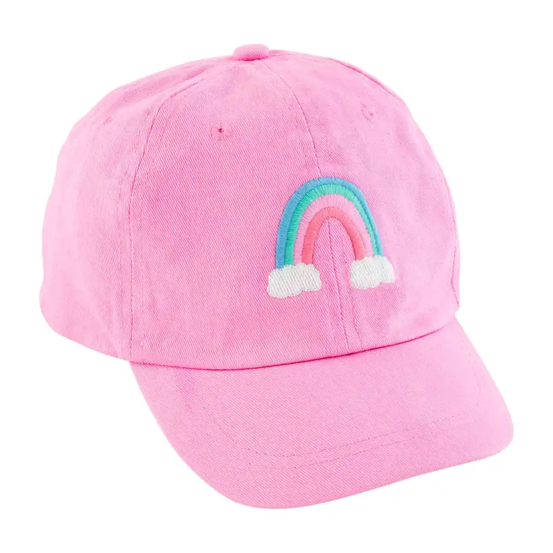 Rainbow Embroidered Toddler Hat