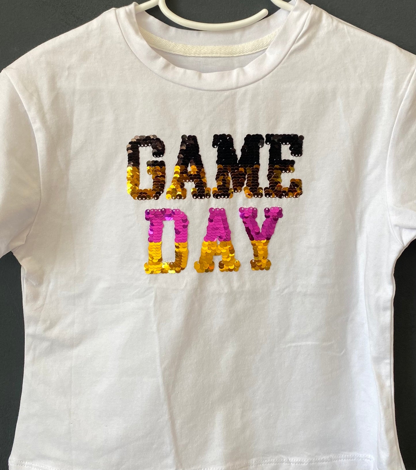 Reversible Sequins Game Day Tee