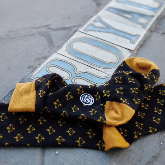 Black & Gold Socks