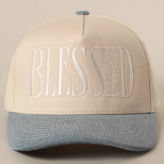 BLESSED Embroidered Hat