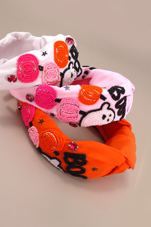 Boo Halloween Headband