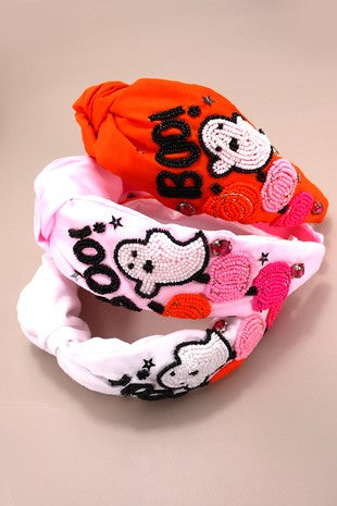 Boo Halloween Headband