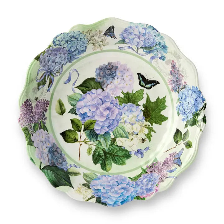 Garden Path Melamine Large Serving Bowl 13.75in X 2.75in
