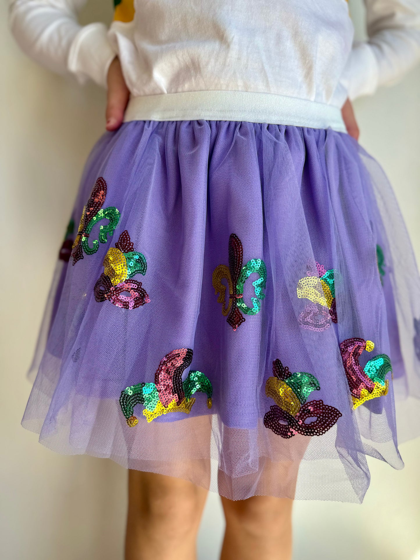 Mardi Gras Kids Tutu