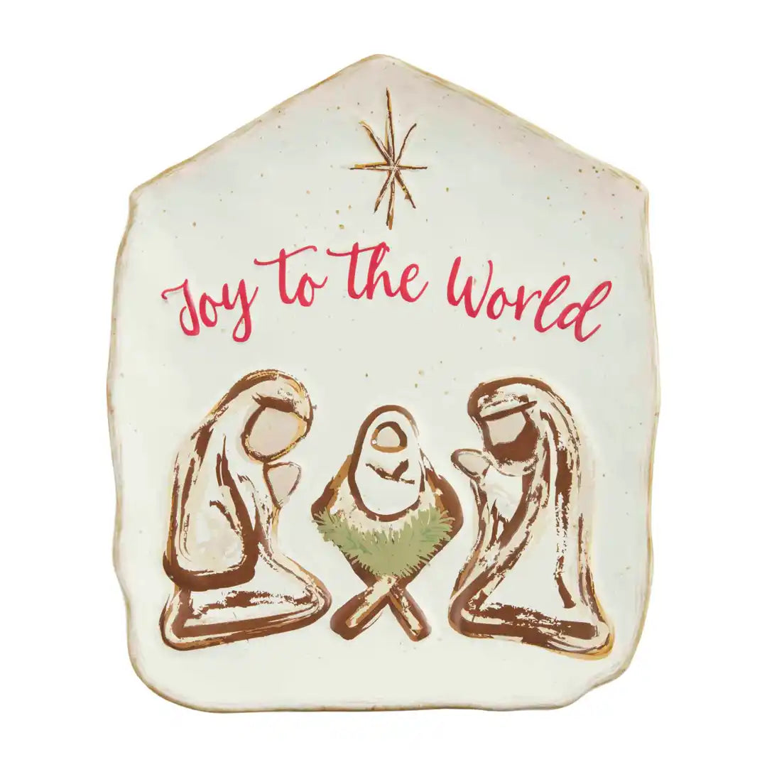 Nativity Serving Platter