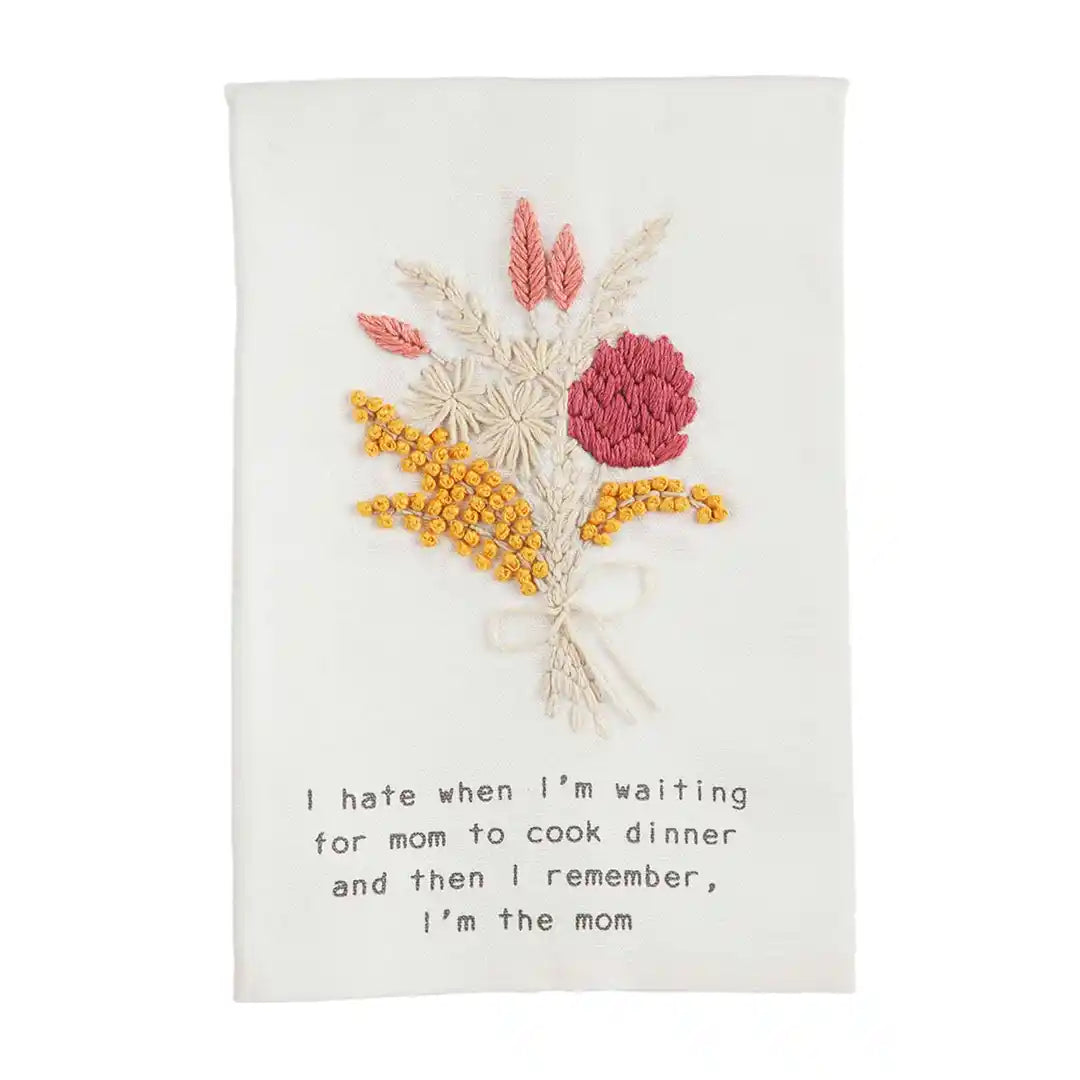 Funny Floral Hand Towel