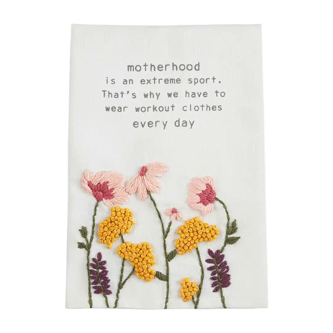 Funny Floral Hand Towel