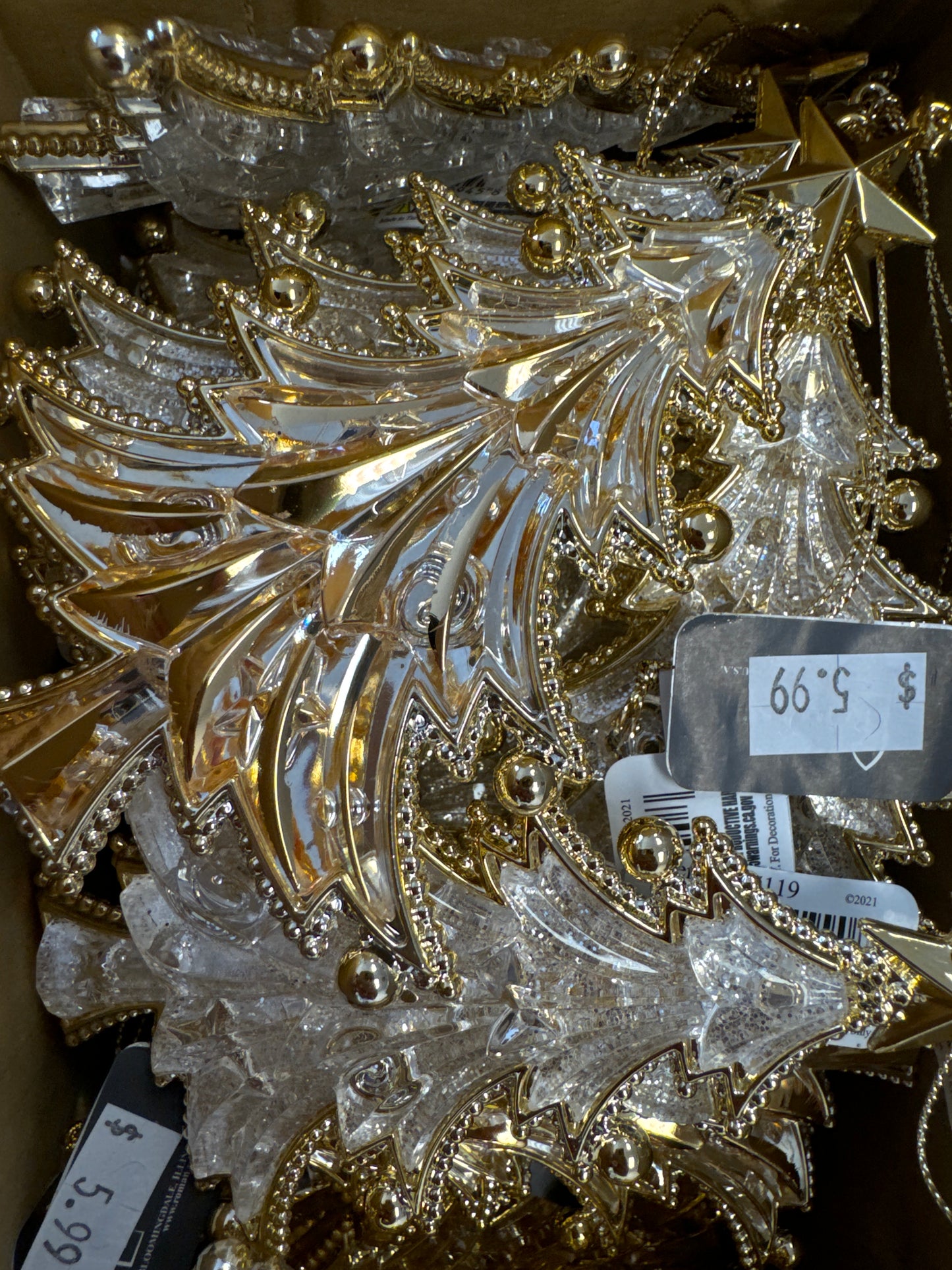 Acrylic Tree Ornaments