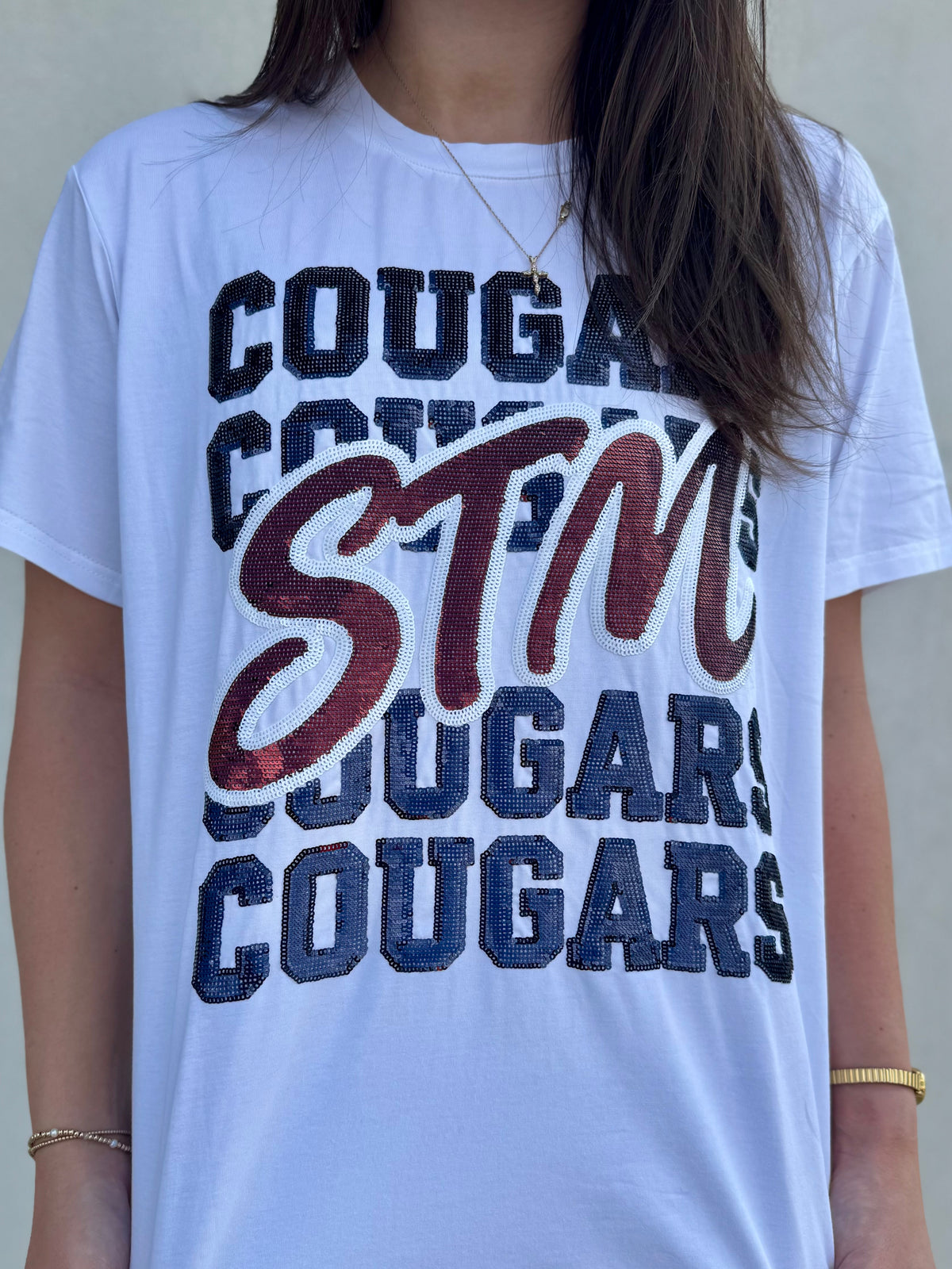 PRE-ORDER - STM Cougars Stacked Top - 4-5 week TAT