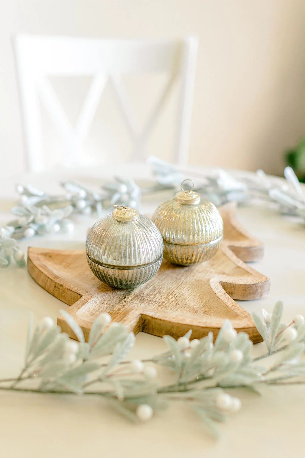 Natural Wood Tree Bowl