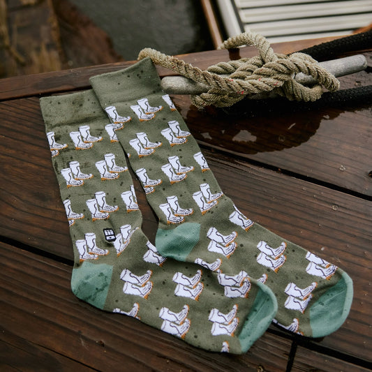 Shrimp Boots Socks
