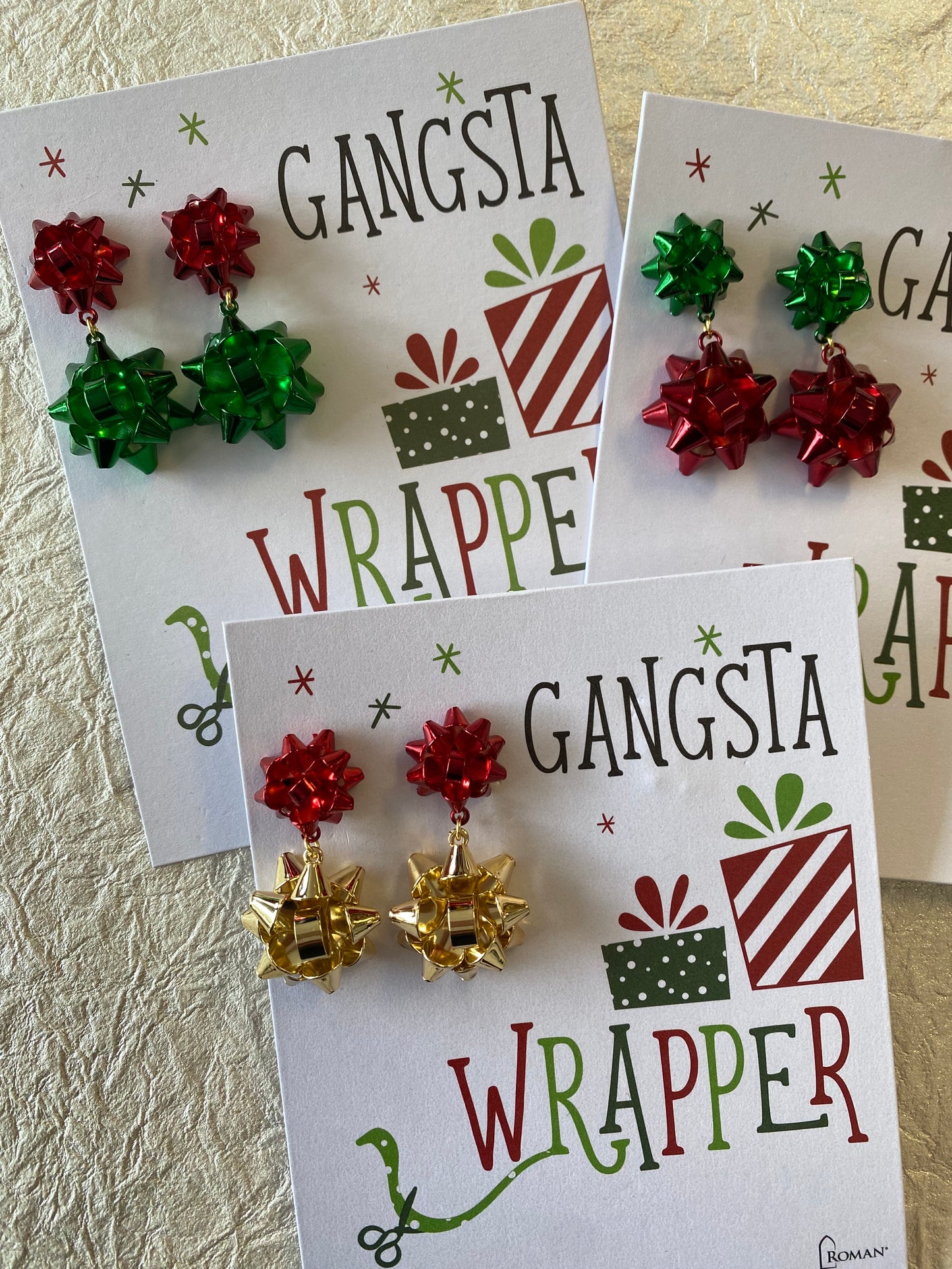 Gangsta Wrapper Earrings