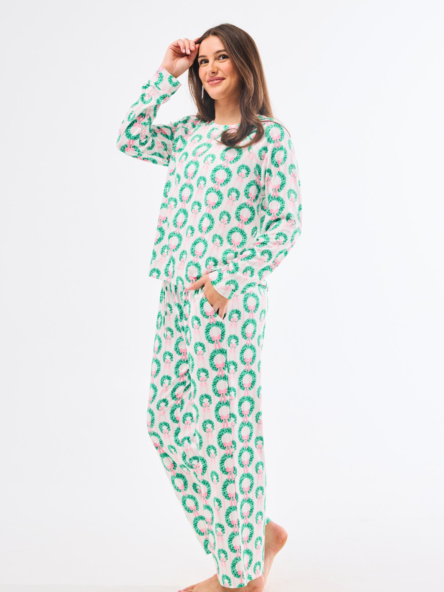ROSY WREATHS ANNIE PANT SET